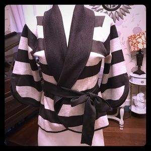 BCBGMaxaria 100% merino wool cardigan size small